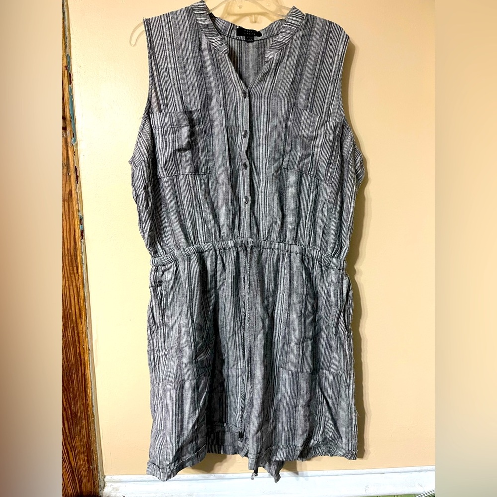 Kelly Renee Striped Shorts Jumper